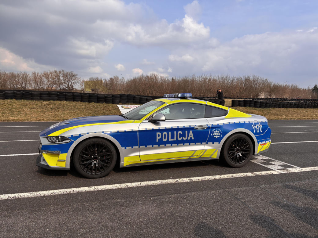 Ford Mustang w służbie radomskiej policji