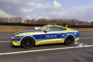 Ford Mustang w służbie radomskiej policji