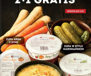 zupy 2+1 gratis