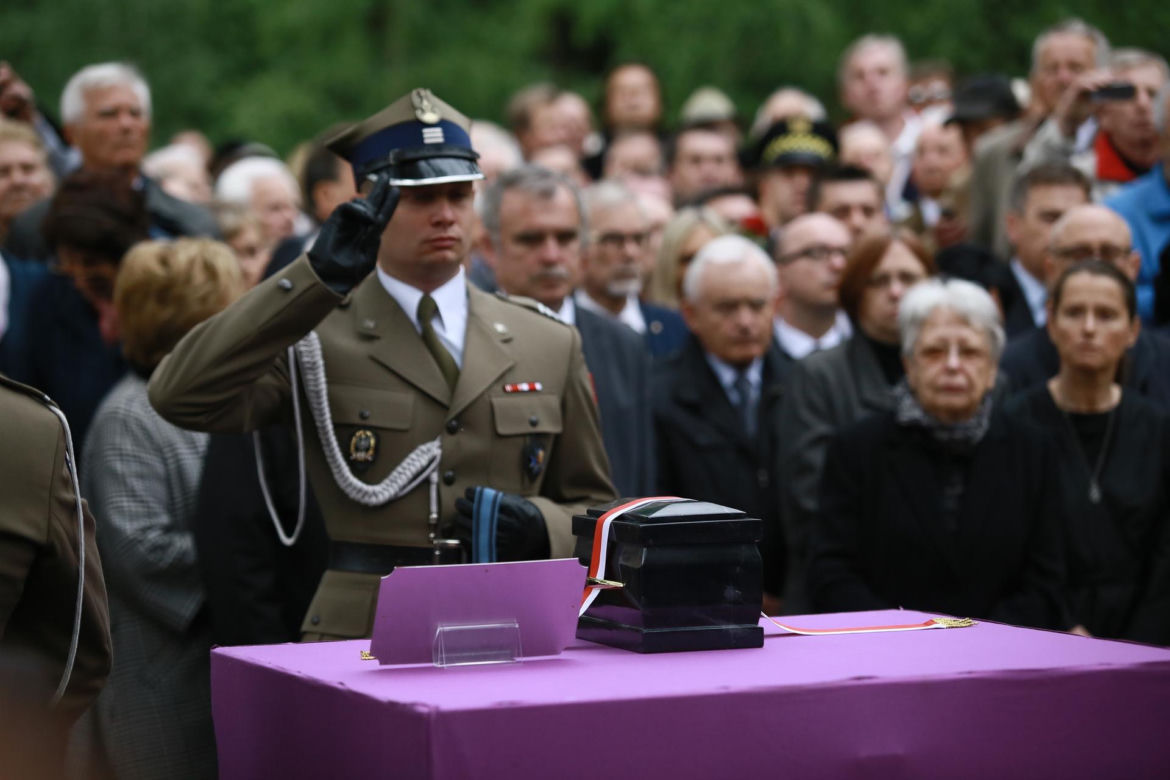 Pogrzeb gen. Wojciecha Jaruzelskiego w Warszawie. Były protesty