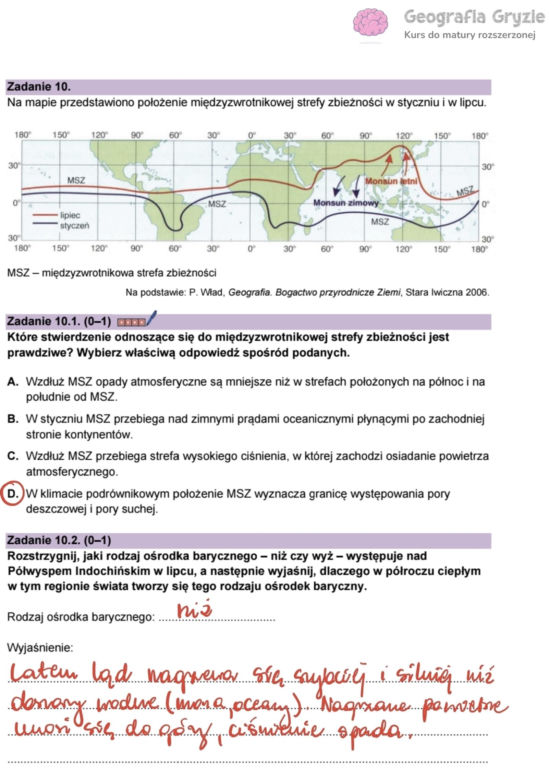 Matura próbna 2026: geografia rozszerzona - wszystkie odpowiedzi do arkusza CKE 15.01.2026
