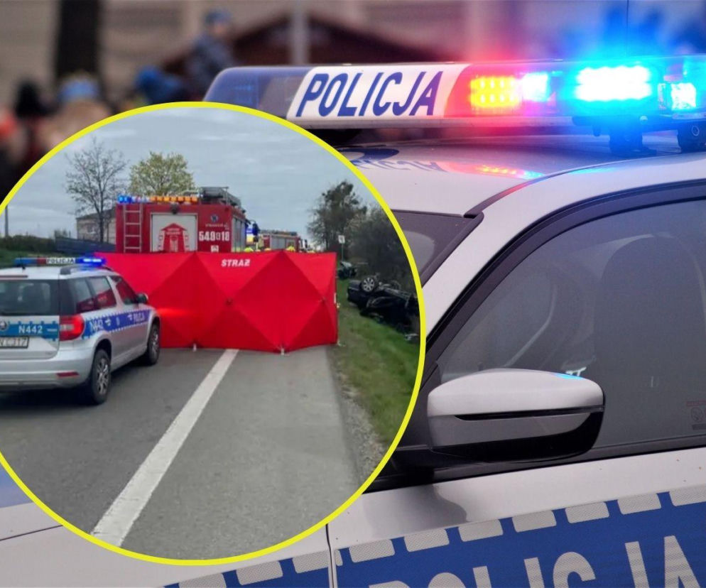 Śmiertelne zderzenie volkswagena pod Tczewem. Policja poszukuje kierowcy białego busa