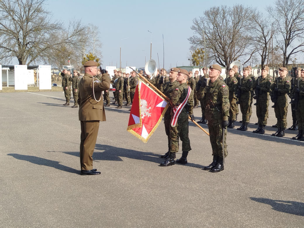 Chorągiew dla Ośrodka WOT