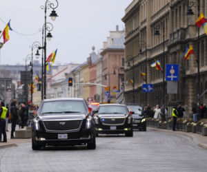 Przyjazd Joe Bidena do Polski. Warszawa stanęła