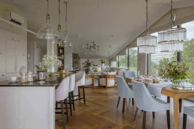 Oświetlenie we wnętrzach - projekt Ida Mikołajska