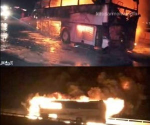 Piekło pielgrzymów! 45 osób spłonęło w autokarze. Ginęli całymi rodzinami. Przeżyła jedna osoba