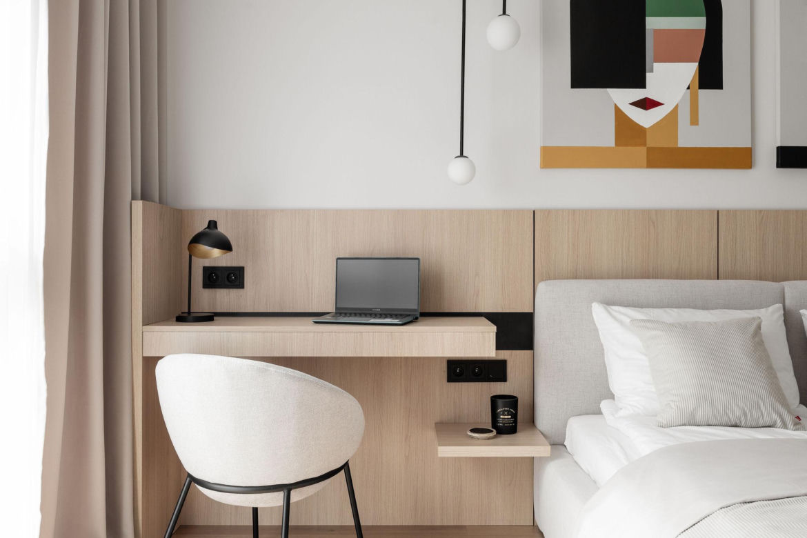 Apartament w stylu japandi