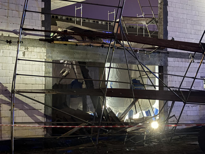 Zawalił się strop stacji uzdatniania wody! Trzy osoby poszkodowane