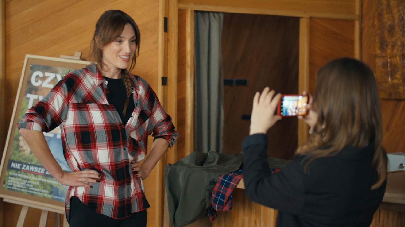 Barwy szczęścia, odcinek 3153. Celina (Orina Krajewska), Ewa (Gabriela Ziembicka)