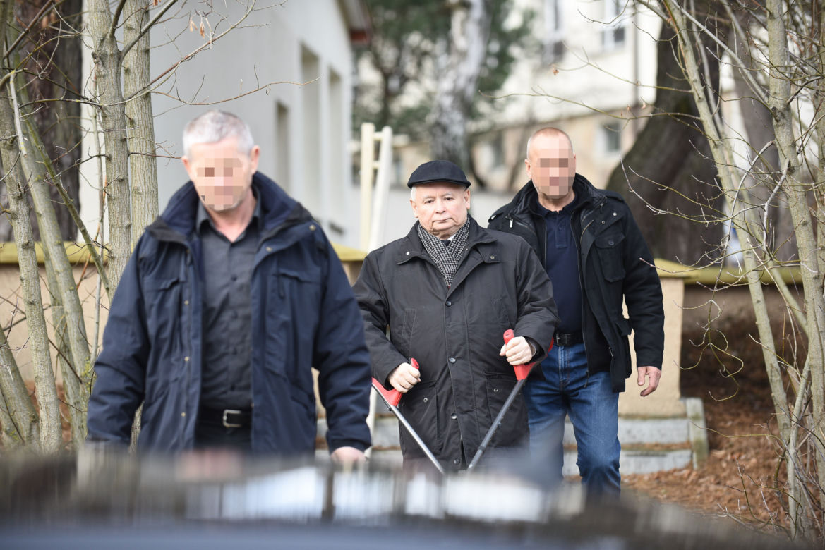 Jarosław Kaczyński pojechał do szpitala