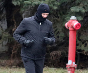 Tusk ostro dba o formę. Intensywnie ćwiczy