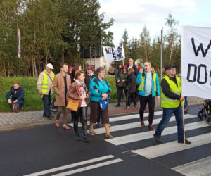 Wielki protest w Skawinie