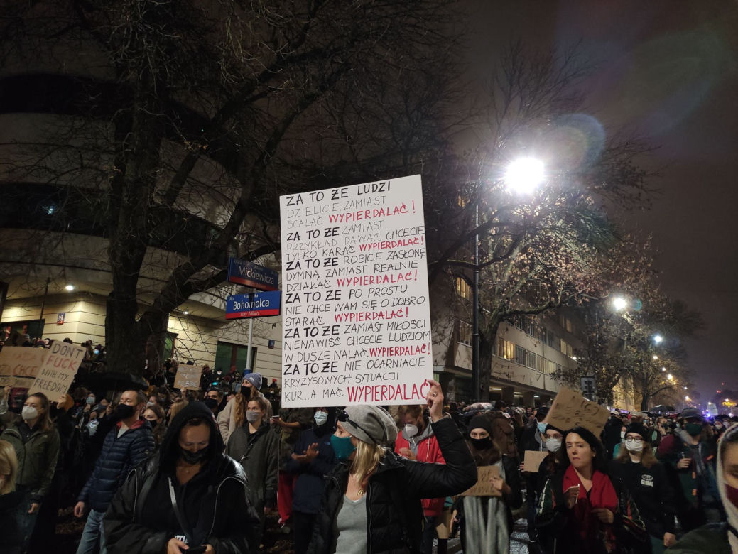 Wielki protest pod domem Kaczyńskiego