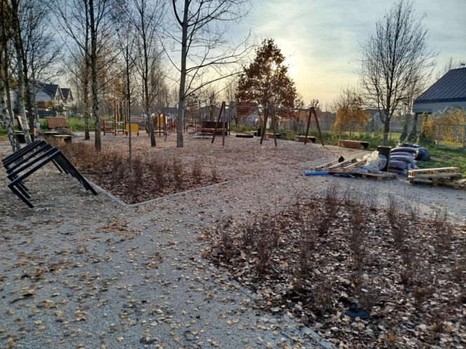 Park kieszonkowy Siedlce, ul. Traugutta