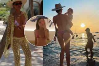 Marina wskoczyła w minibikinibikini. Tylko zerknijcie na jej figurę! Jest mamą 2 dzieci