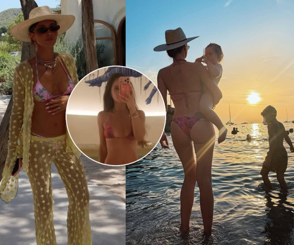 Marina na Ibizie. Relaksowała się w skąpym bikini