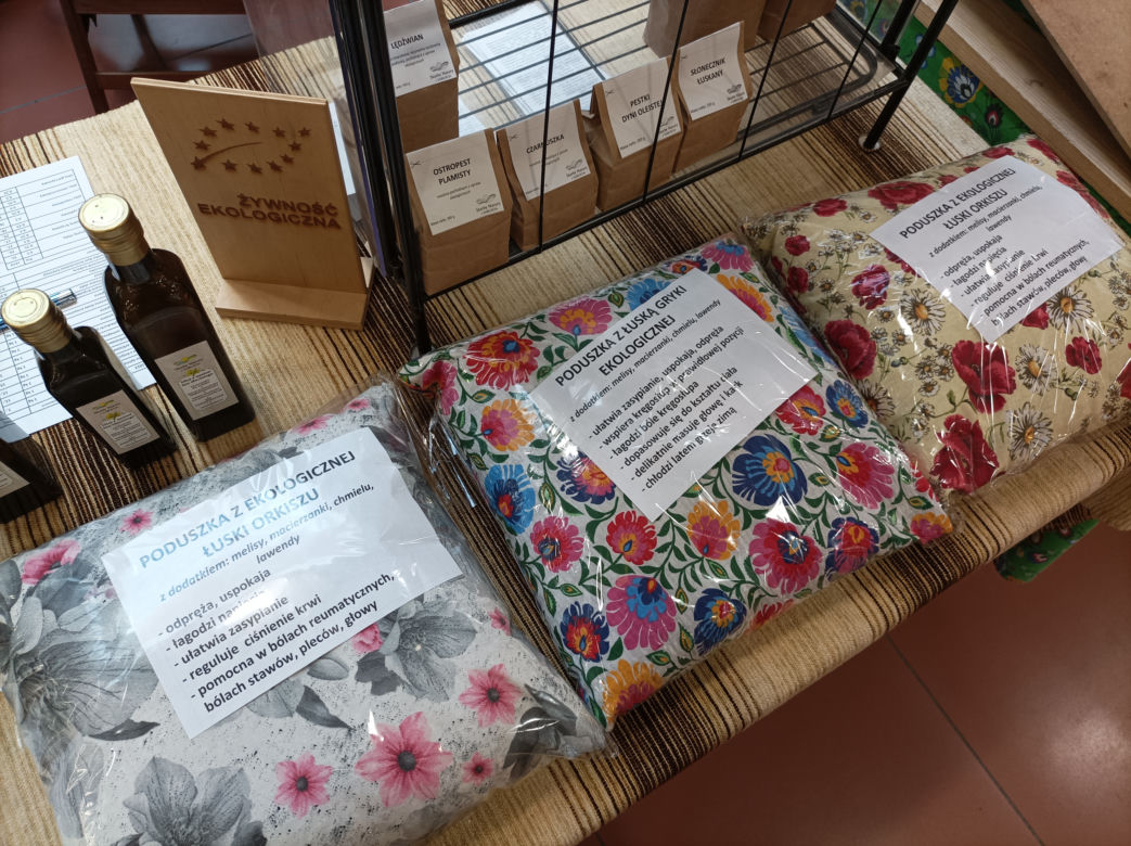 Stoiska wystawców na Targach Eco-Gala