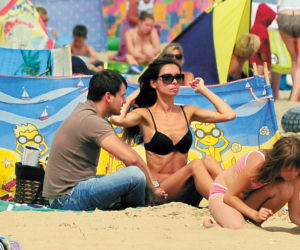 Marta Kaczyńska i Marcin Dubieniecki razem na plaży!