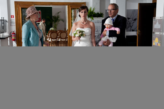 PRZEPIS na ŻYCIE 4, odc. 1. Beata (Maja Ostaszewska), Robert Waluś Darmięta (Jerzy Fedorowicz), Kornelia (Jagna Kryczka), Foczka Darmięta (Dorota Zięciowska)