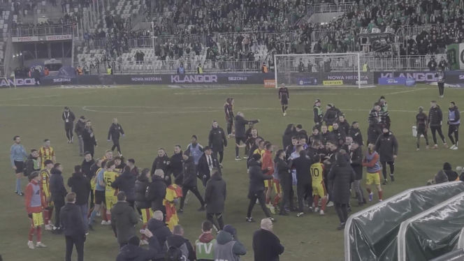 Radomiak - Korona: Awantura na boisku