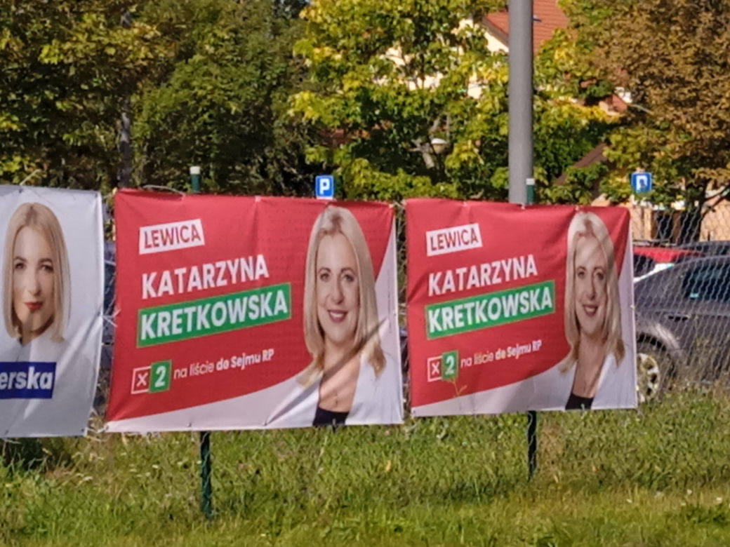 Banery wyborcze w Poznaniu