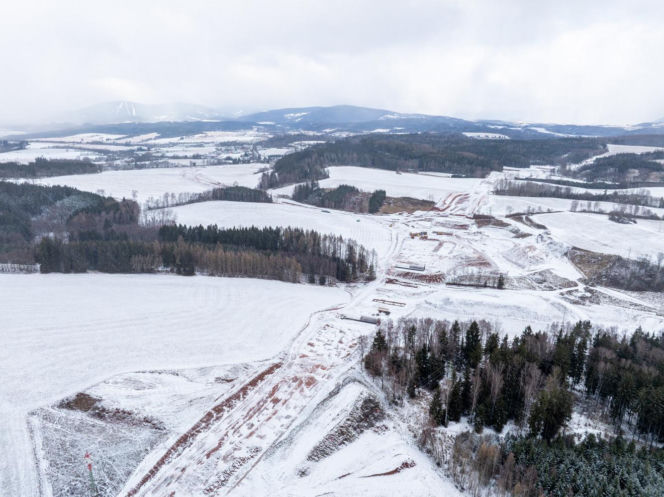 Budowa D11 w Czechach do granicy z Polską S3 w Lubawce