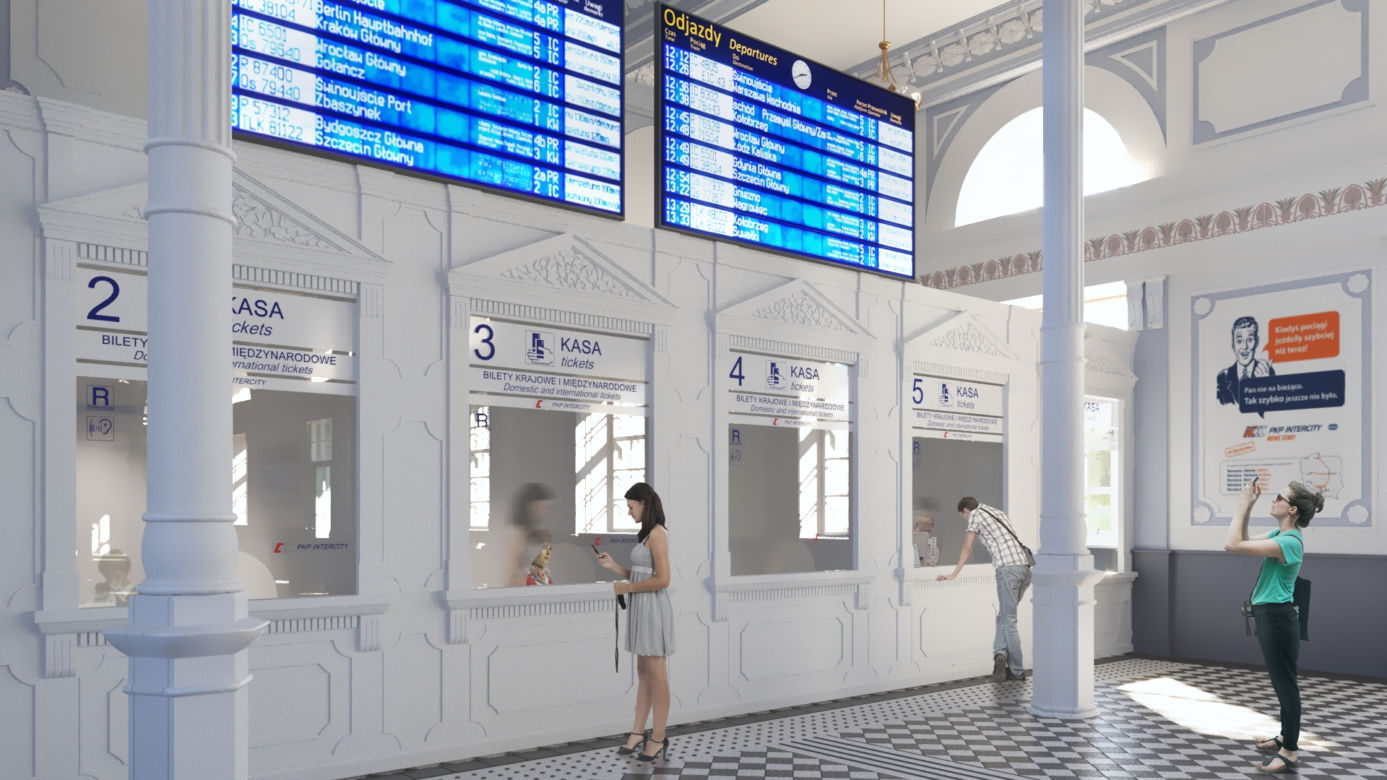 Białystok. Wizualizacje nowego dworca PKP