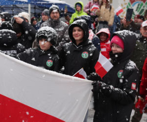 Kacper Tomasiak powitany po IO w rodzinnych stronach