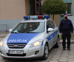 Łódzkie: WZRUSZAJĄCE gesty hołdu i pamięci! Tak policjanci pożegnali swojego kolegę! 