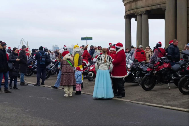 Motomikołaje w Szczecinie