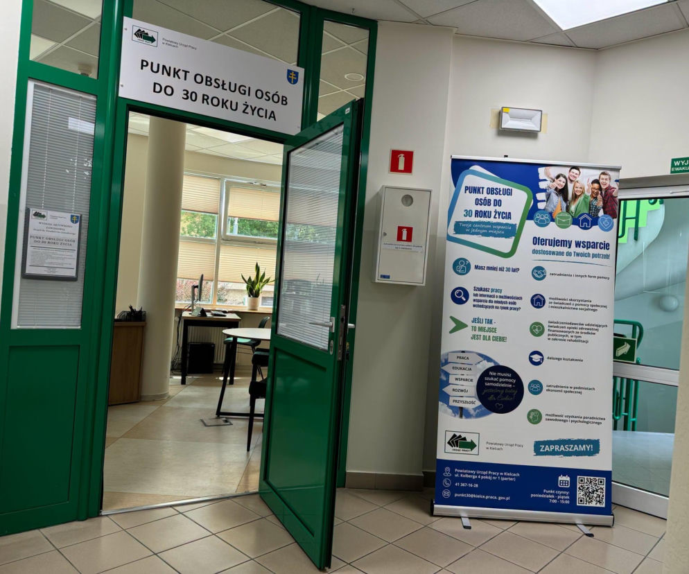 Specjalne wsparcie dla osób przed trzydziestką w kieleckim PUP