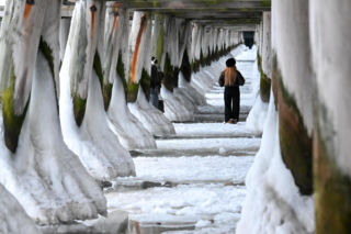 Zamarznięty Bałtyk