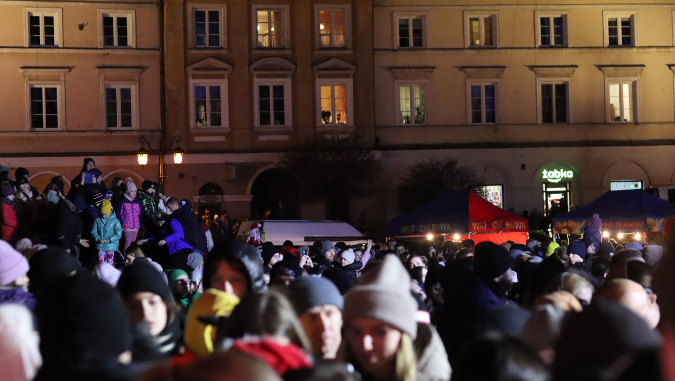 Ciężarówka Coca-Coli w Lublinie! Miasto jeszcze nigdy nie wyglądało tak magicznie! [ZDJĘCIA]