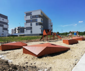 RZESZÓW. Pierwszy etap budowy parku w rejonie ul. Bł. Karoliny w Rzeszowie już na finiszu
