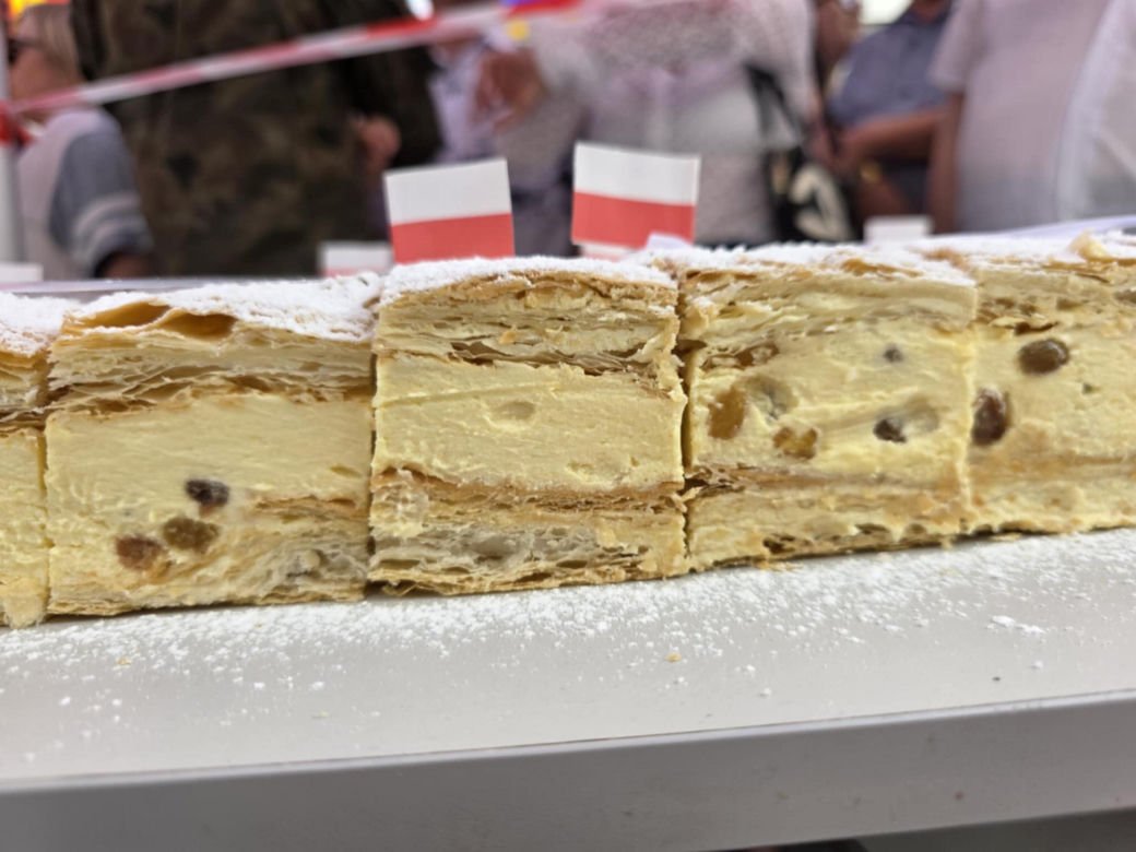 Rzeszów Najdłuższa Kremówka w Polsce
