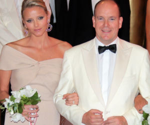 Książę Albert z Monako i Charlene Wittstock