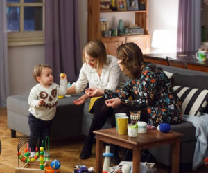 O mnie się nie martw 4 sezon odc. 8. Iga Małecka (Joanna Kulig), Ewa (Katarzyna Maciąg)