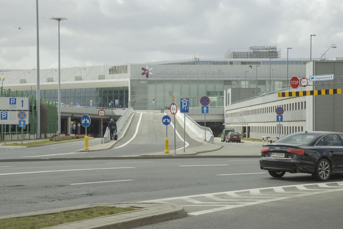 Warszawa. Lotnisko Chopina