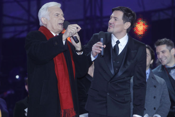 Krzysztof Ibisz na sylwestrach Polsatu