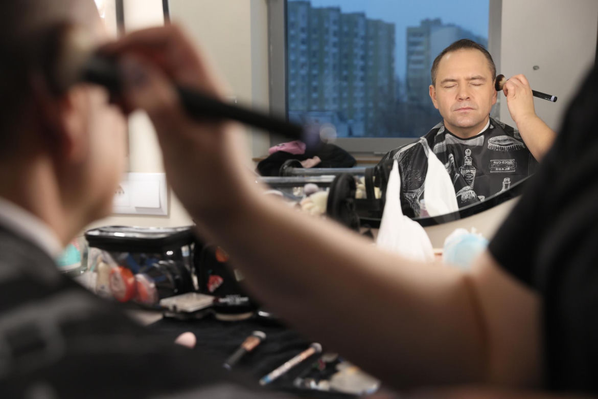 Karol Nawrocki w siedzibie "Super Expressu"