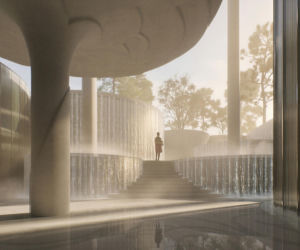 Fountain Plaza Tirana w Albanii