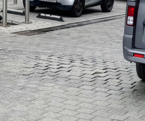 Zniszczenia na ulicy Bogusława