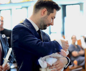 Patryk Jaki ochrzcił córkę