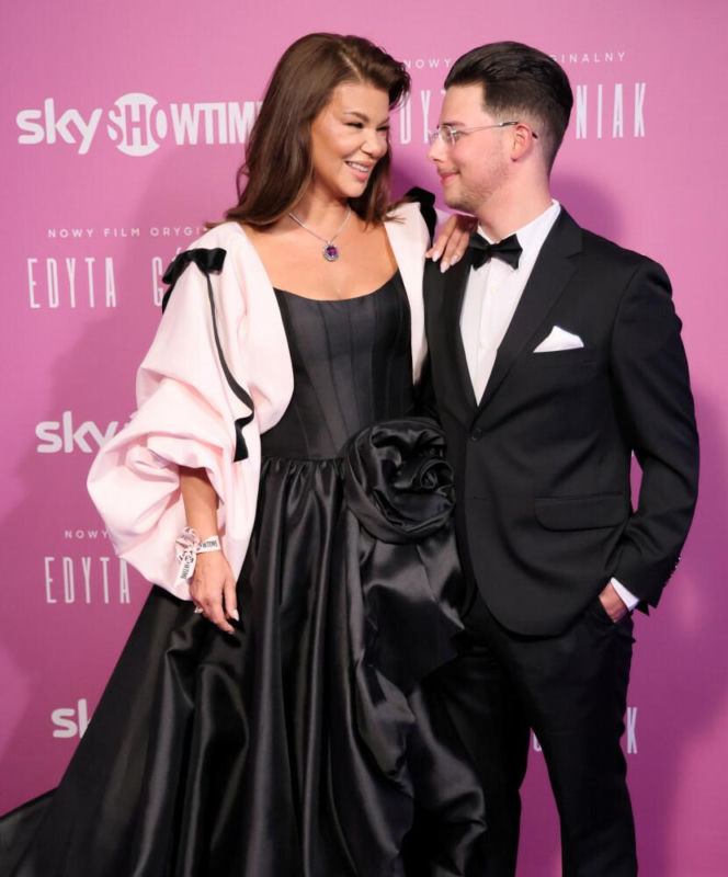 Edyta Górniak i Allan Krupa