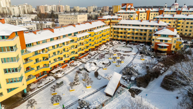 Budynki mieszkalno-usługowe przy ul. Bażantarni, Warszawa