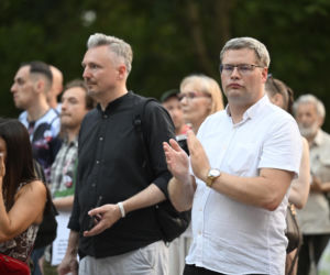 Uroczystości ku czci ofiar Rzezi Woli na Cmentarzu Powstańców Warszawy
