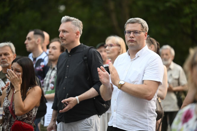 Uroczystości ku czci ofiar Rzezi Woli na Cmentarzu Powstańców Warszawy