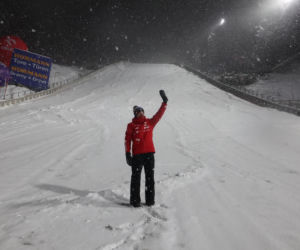 Kamil Stoch podczas ostatniego kunkursu PŚ w Zakopanem