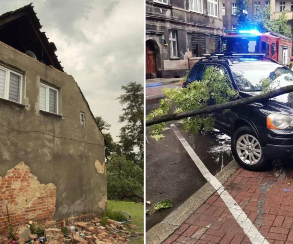 Nawałnice przeszły przez Polskę. Tysiące interwencji strażaków, są ranni