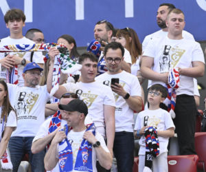 Kibice na finale Pucharu Polski: Górnik - Raków